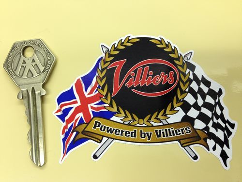 Villiers flags scroll - flags, &
