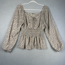 Pleione Peasant Top Women Sz