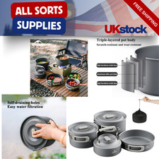 Camping Cookware Set 4-7