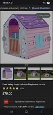 Chad Valley Magic Unicorn Playhouse - Children's