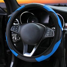 Blue Car Microfiber Leather