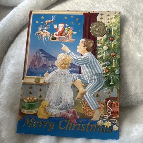 1997 gibraltar christmas 50p - 1997,