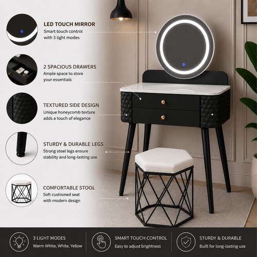 Luxury dressing table with - luxury,