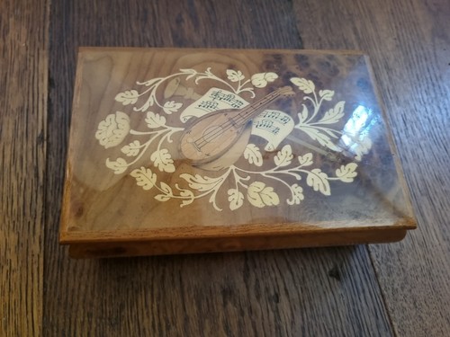 Musical jewellery box swiss - musical,