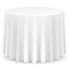Round Polyester Tablecloth