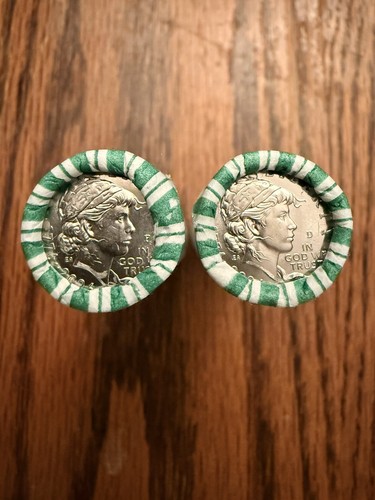 2026 dime coin rolls - p,