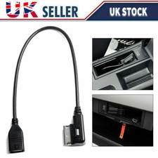 USB AUX Cable Music MDI MMI AMI to USB Female Audio AUX Adapter FITS Audi VW