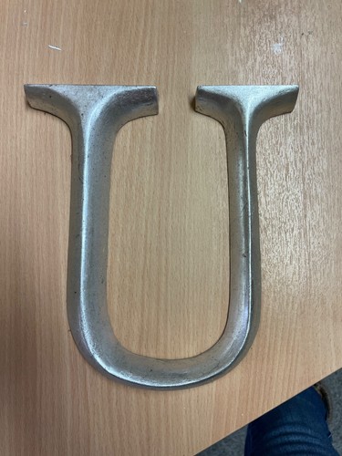 Posh graffiti decorative - u,