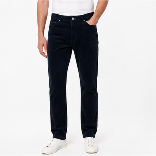Man men navy corduroy - m&s, men's