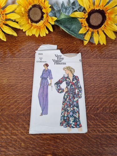 Vogue sewing pattern 9925 - sewing,