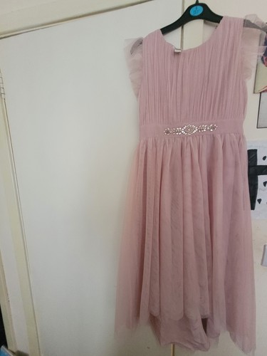 Monsoon pink sleeveless midi - pink,