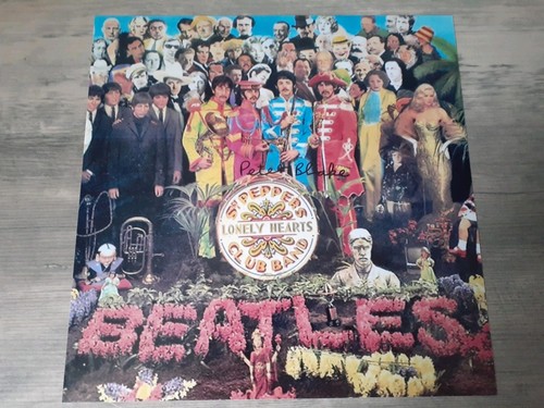 Peter blake the beatles signed - peter,