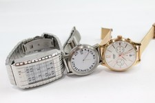 Assorted Gents Quartz Watches Storm Henry Working x 3