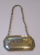 hallmarked silver decanter