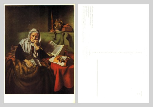 Postcard nicolas maes - -,