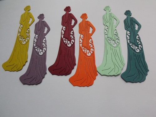 Die cuts elegant lady - 6,