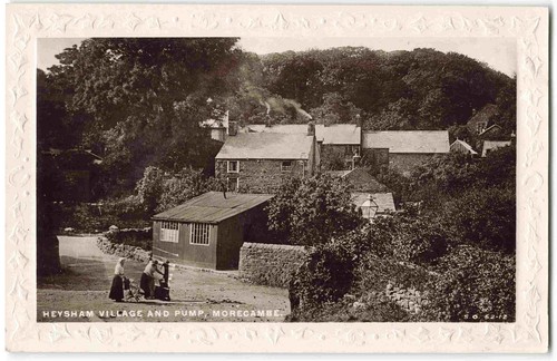 Heysham village pump morecambe - village,
