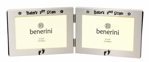 Baby double 1st 2nd scan - double,