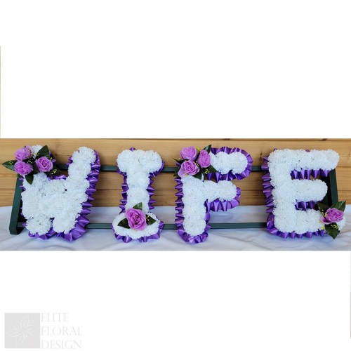 Wife funeral flowers - funeral,