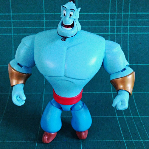 Disney aladdin genie blue - disney,