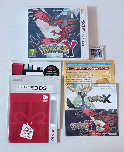 Pokemon 3ds complete box - pokemon,