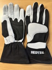 HEDTEC Race/Rally Gloves ISO 6940 Approved (Not FIA) - BLACK - Size L