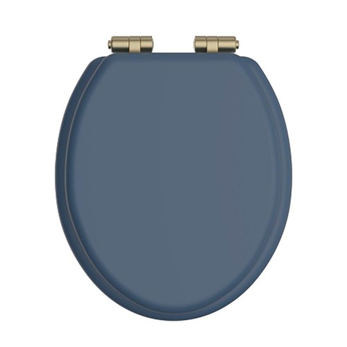 Heritage maritime blue toilet - maritime,