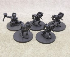 28mm Samurai metal MYTHOLOGICAL ONI x5 undercoated Dixon Miniatures 34453