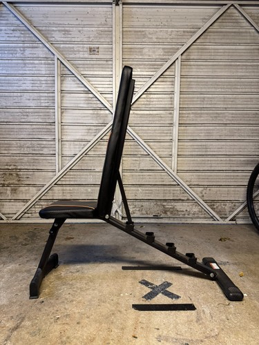 Mirafit folding weight bench - mirafit,
