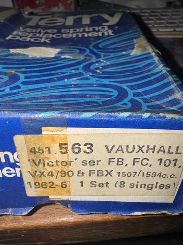 Valve springs vauxhall victor - springs,