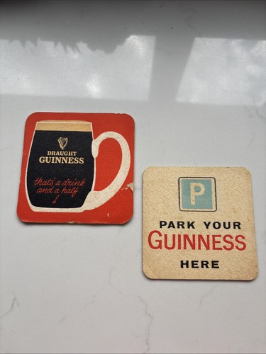 Vintage guinness beermats 2 - guinness,