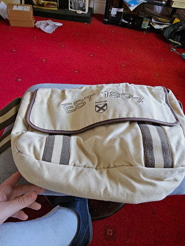 Barbour canvas messenger - messenger, bag