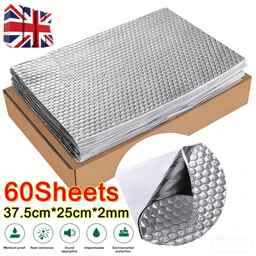 60x sheets 2mm sound - sound, deadening