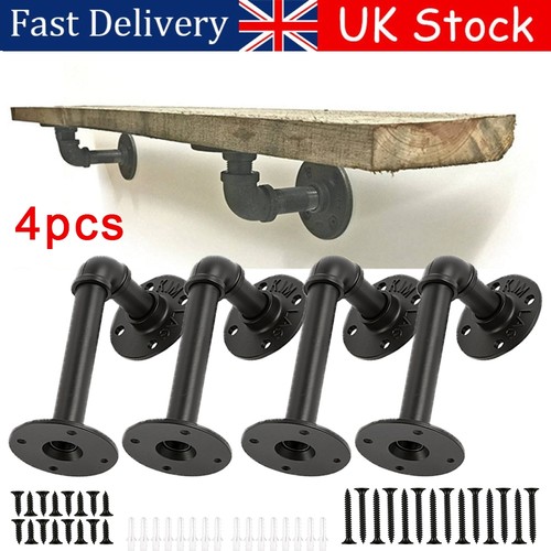4pcs pipe shelf brackets - 4pcs, heavy