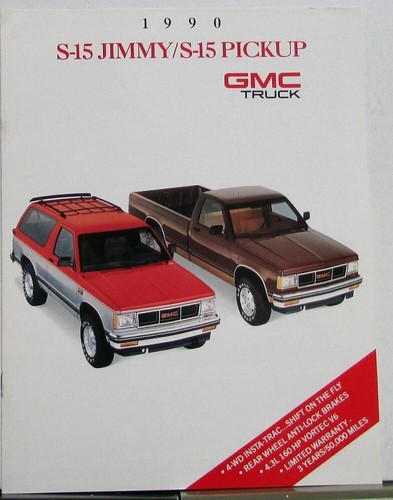 1990 gmc jimmy pickup - s-15,