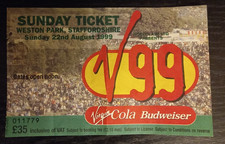 V99 Festival Ticket, Weston
