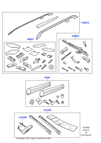 Land rover genuine lr003980 - land,