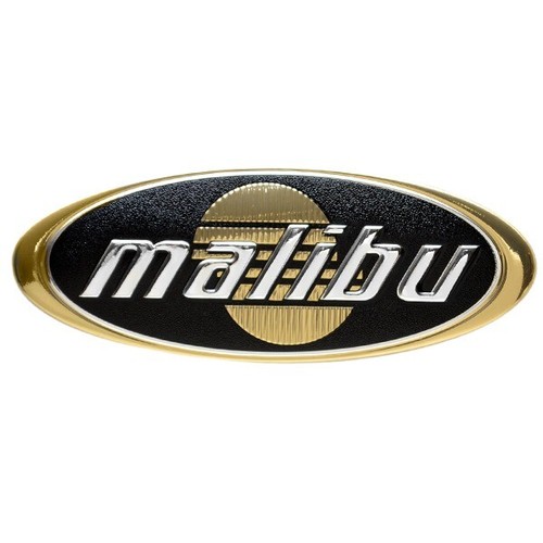 Malibu boat raised emblem - raised,