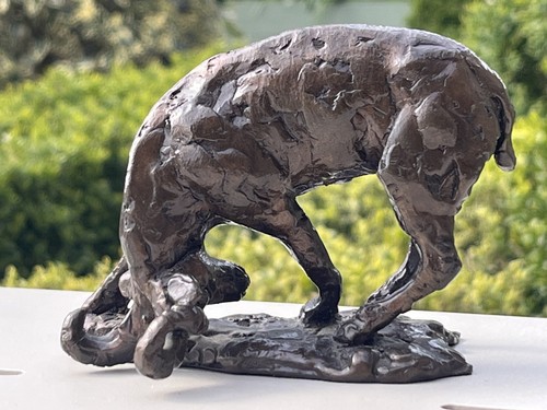 Hot cast bronze - cast, animal