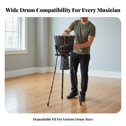 Djembe stand standing - djembe, or