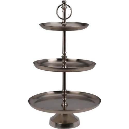 Layer etagere silver iron - etagere,