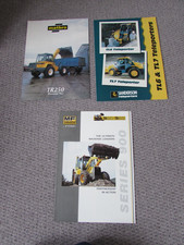 @Quantity of Construction Machinery Brochures  @