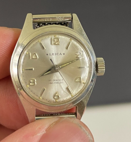Leica silver tone ladies - leica, watch