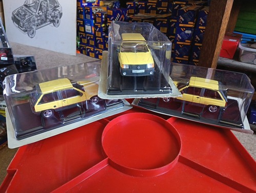 Boxed model opel - b,