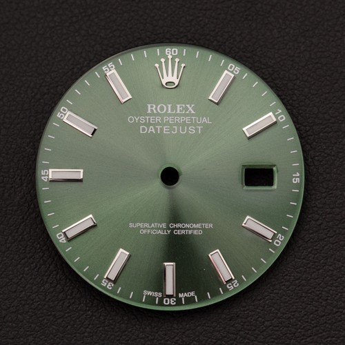 Rolex custom dial green - dial, index