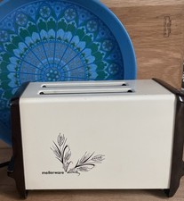 Vintage 70s 80s Mellerware Retro Toaster West German Working Prop Kitchenalia  