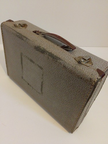 Vintage 1950s ish suitcase - ish,