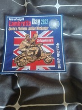 Scooter Rally Patch isle of