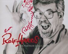 Rolf Harris Hand Signed 8x10