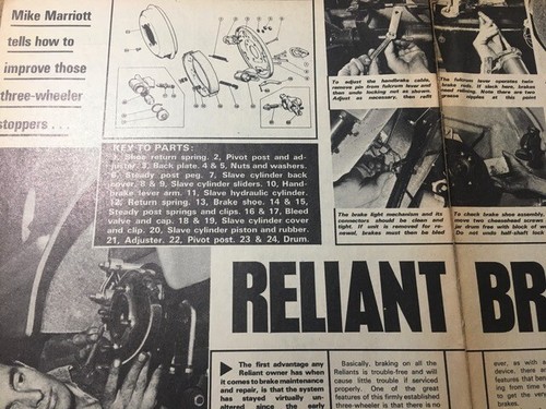 Reliant wheeler 2 page - reliant, 3-wheeler